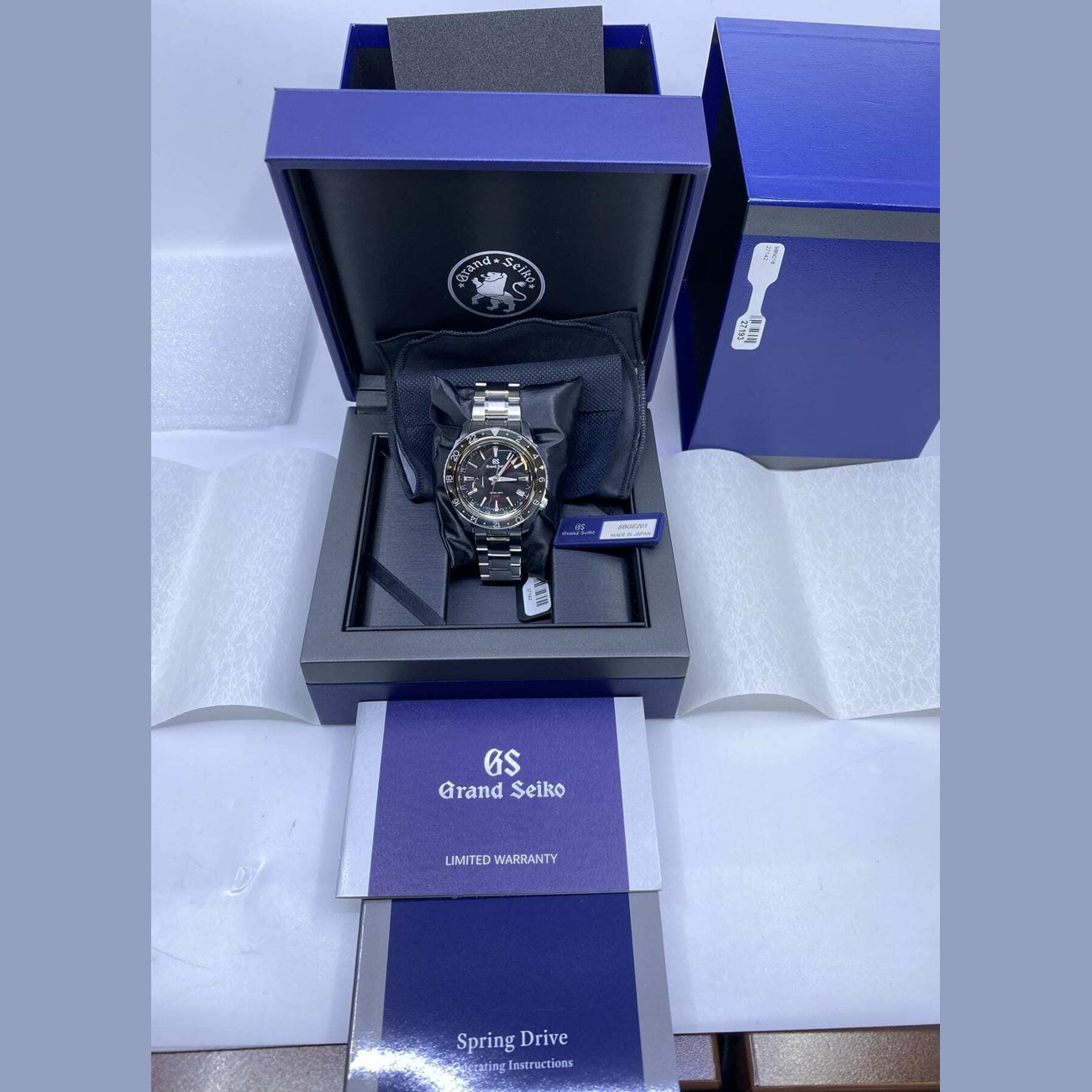 Grand Seiko Spring Drive GMT SBGE201
