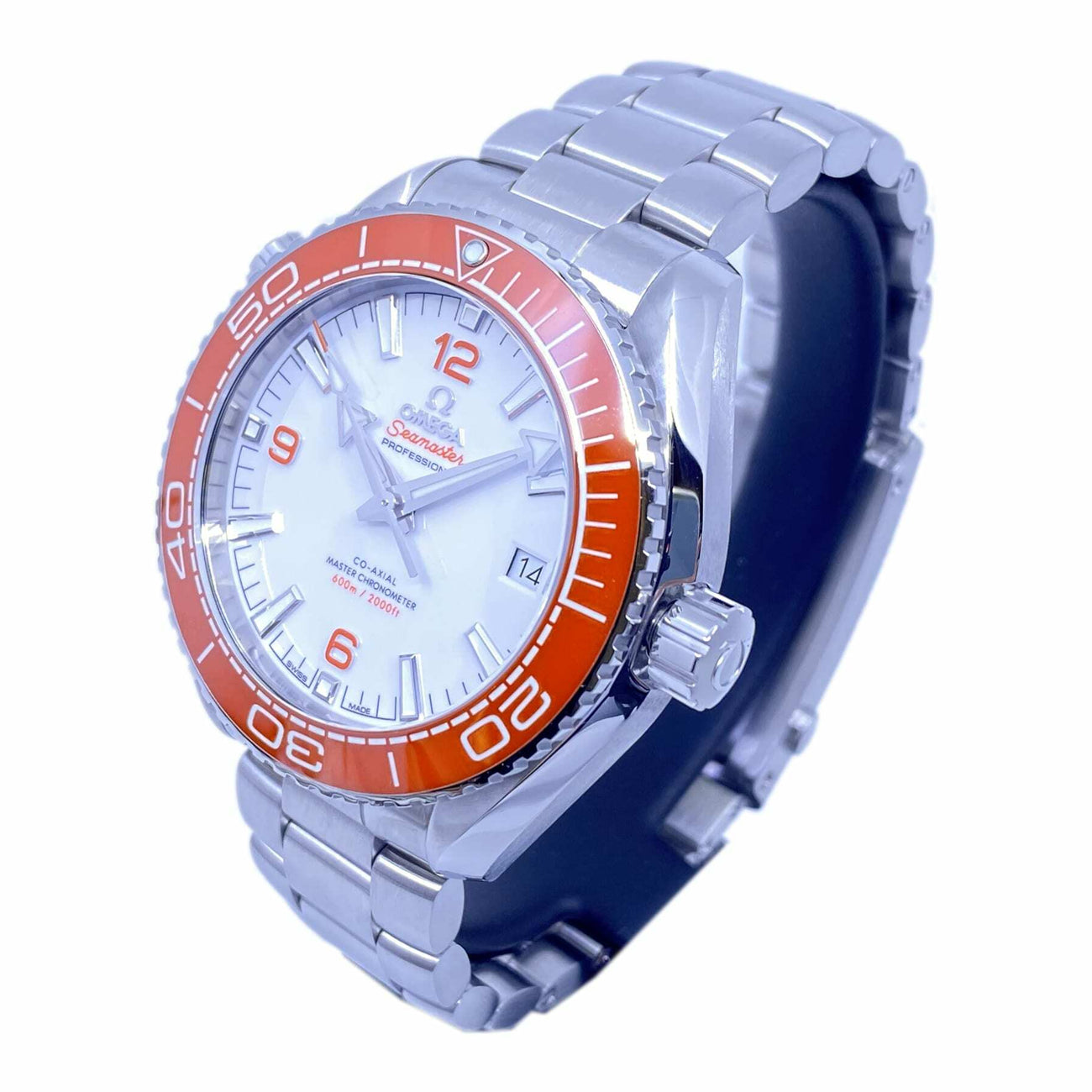 Omega Seamaster Planet Ocean 600M Master Chronometer Orange 215.30.44.21.04.001