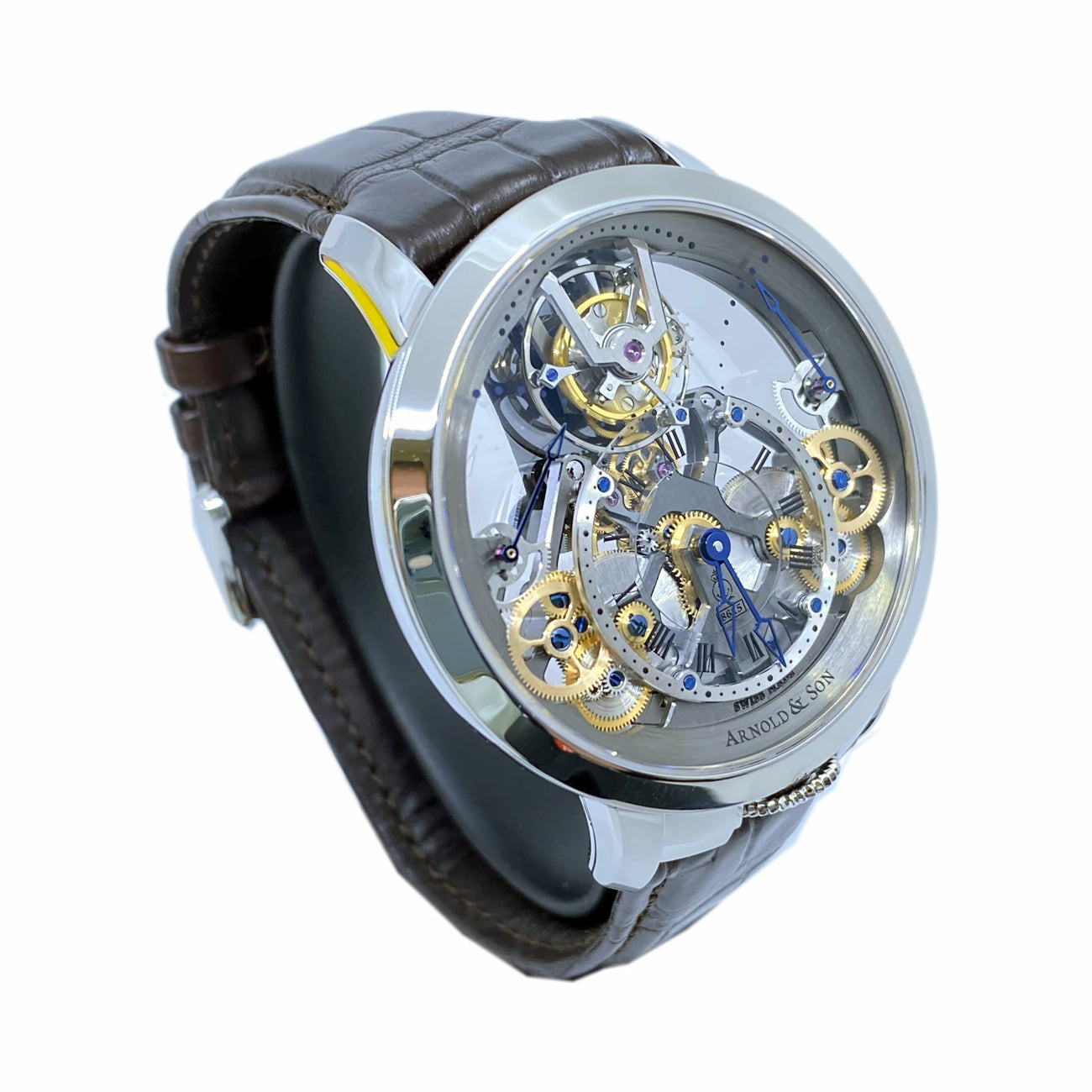 Arnold & Son Time Pyramid Tourbillon Steel 1TPDS.T01.A.C12