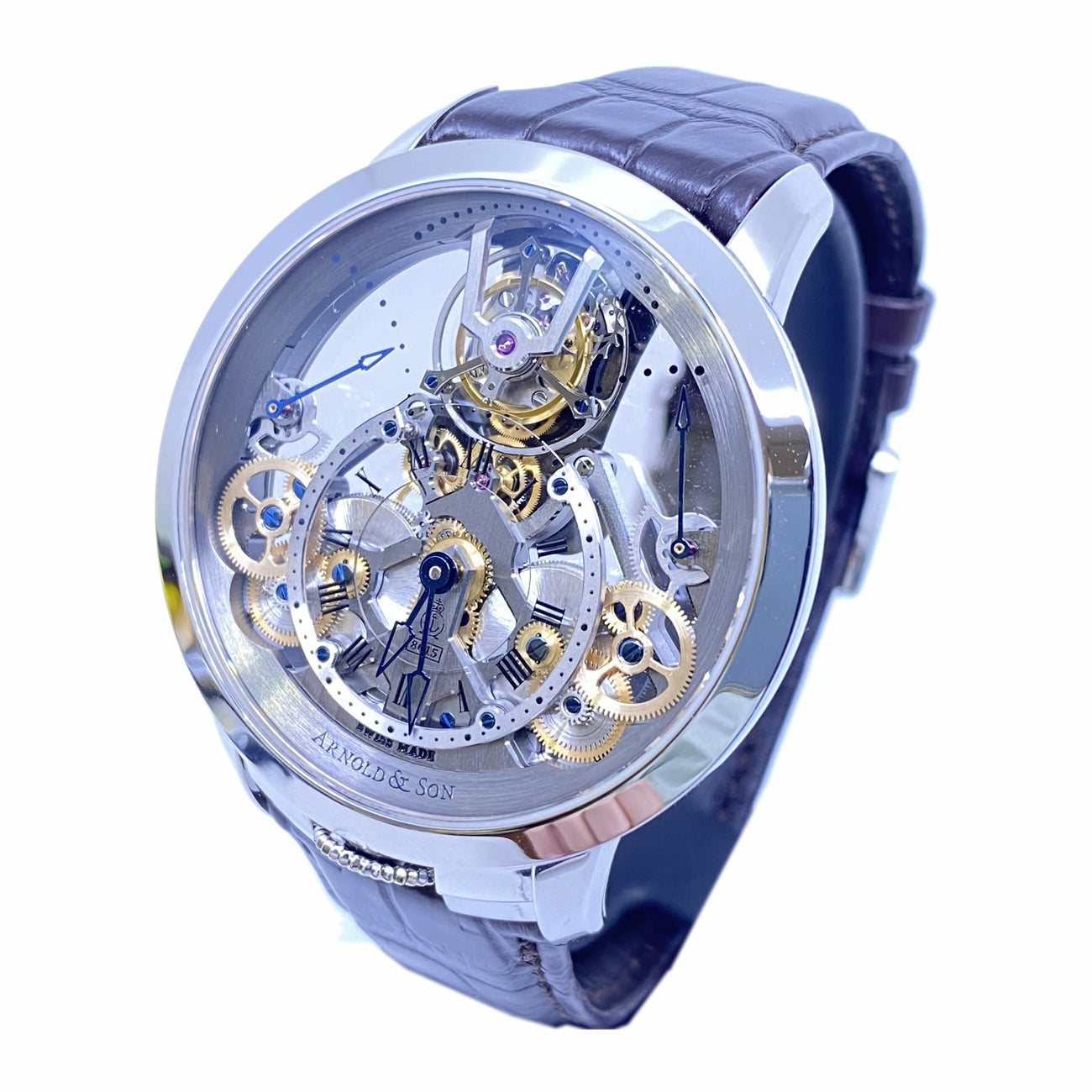 Arnold & Son Time Pyramid Tourbillon Steel 1TPDS.T01.A.C12