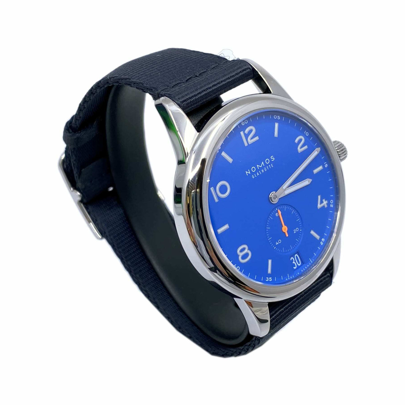 NOMOS Glashütte Club Automatic Date Blue 777
