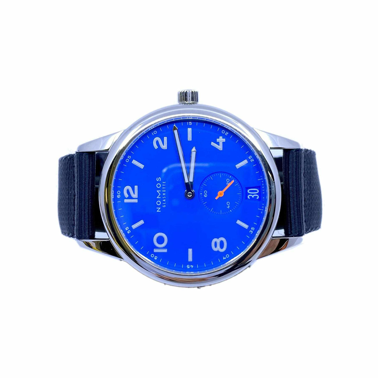 NOMOS Glashütte Club Automatic Date Blue 777