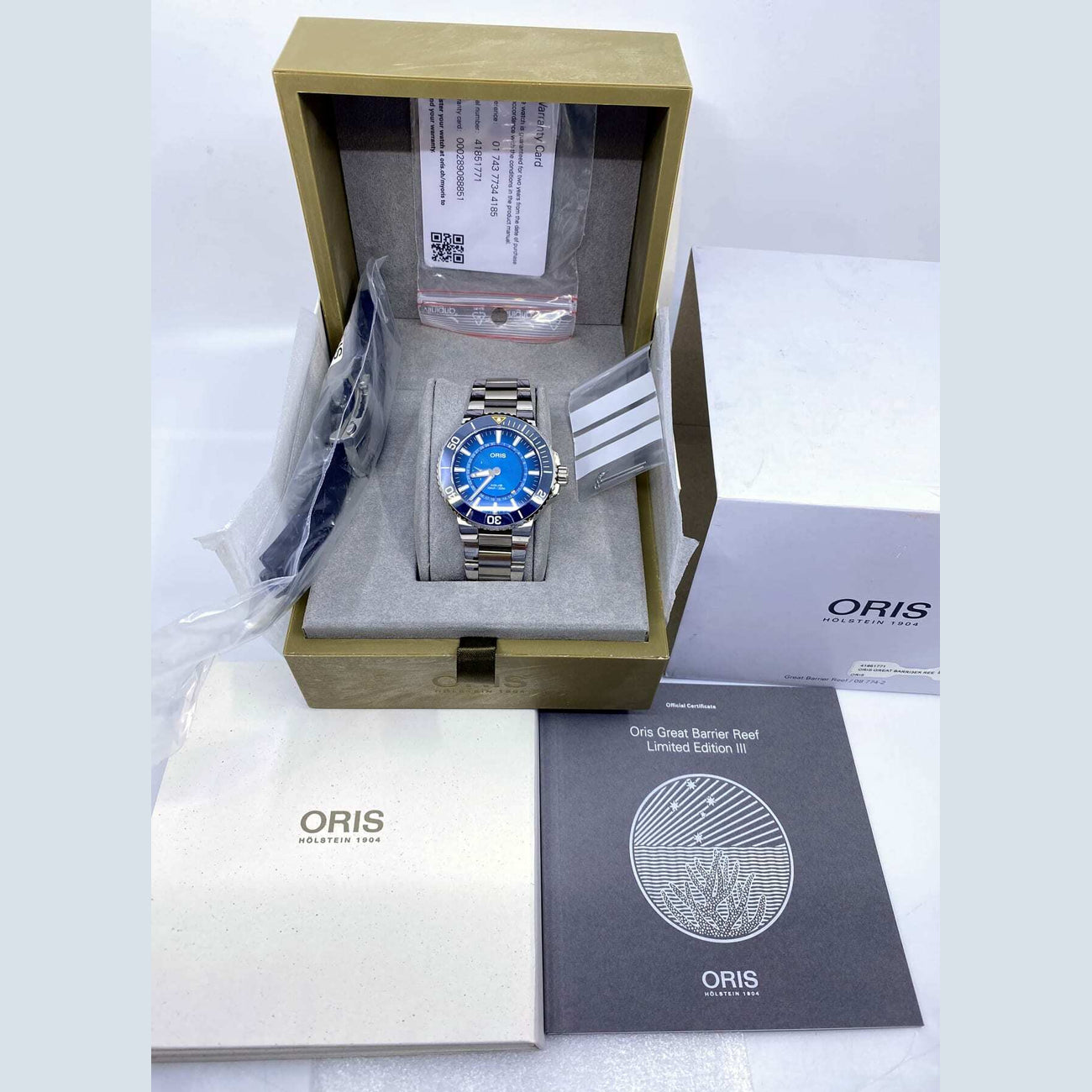 Oris Great Barrier Reef Limited Edition III 01 743 7734 4185-Set