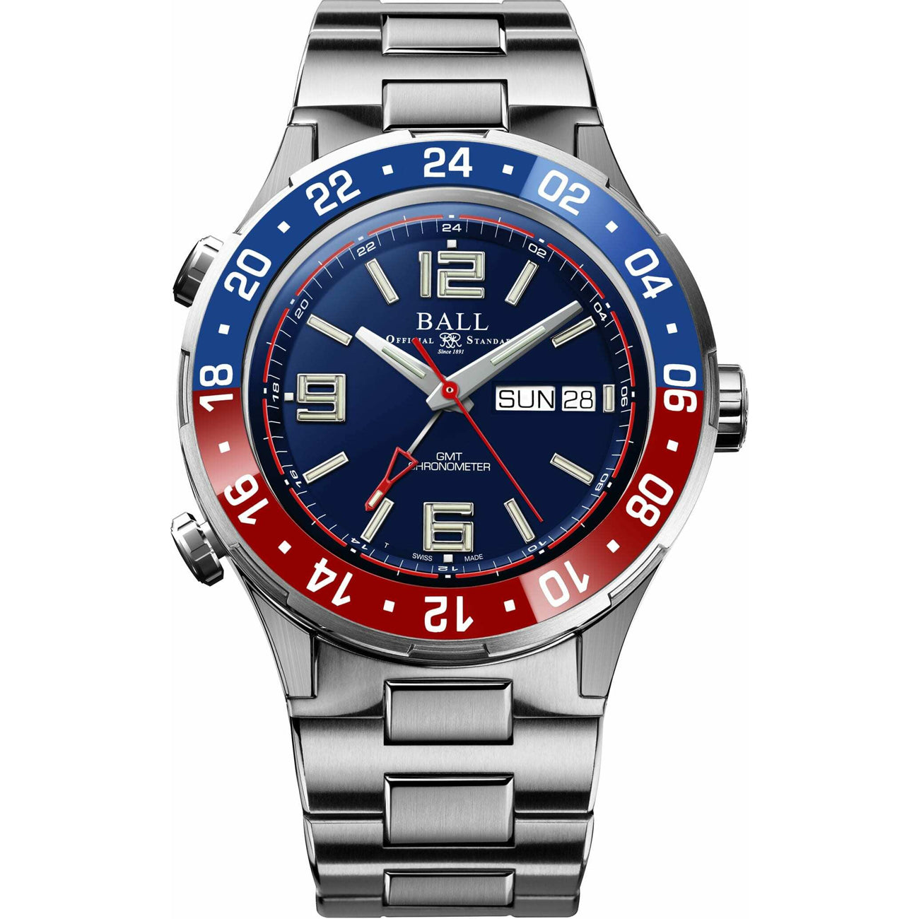 Ball DG3030B-S4C-BE Roadmaster Marine GMT (40mm)