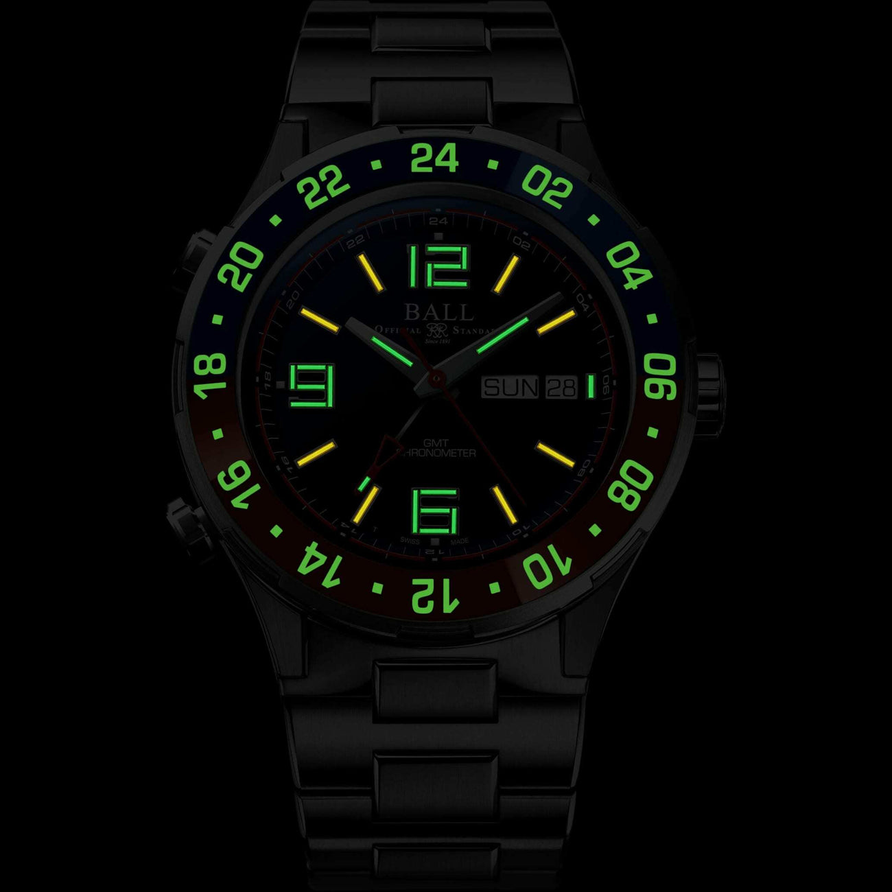 Ball DG3030B-S4C-BE Roadmaster Marine GMT (40mm)