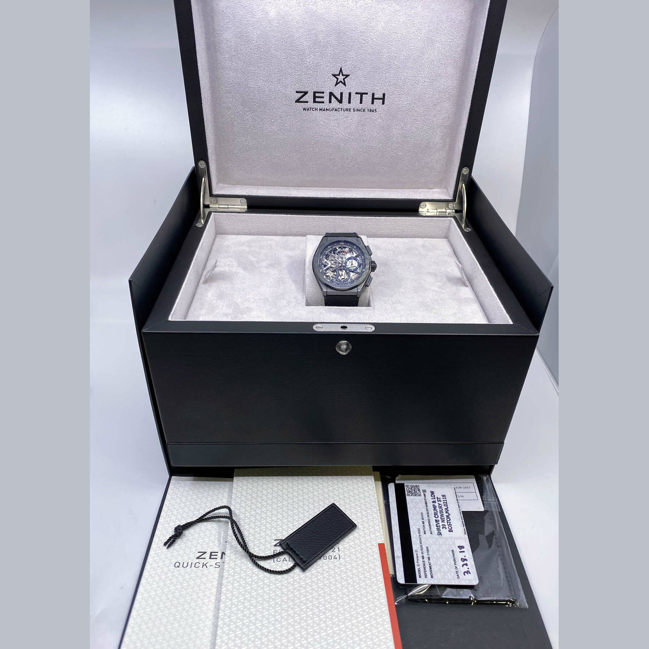 Zenith Defy El Primero Skeleton 49.9000.9004