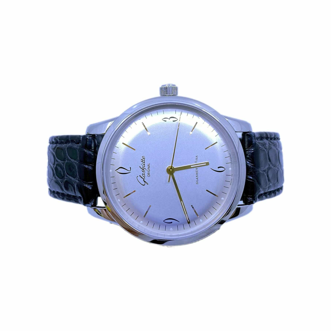 Glashütte Original Senator Sixties Stainless Steel Silver Dial 39-52-01-02-04