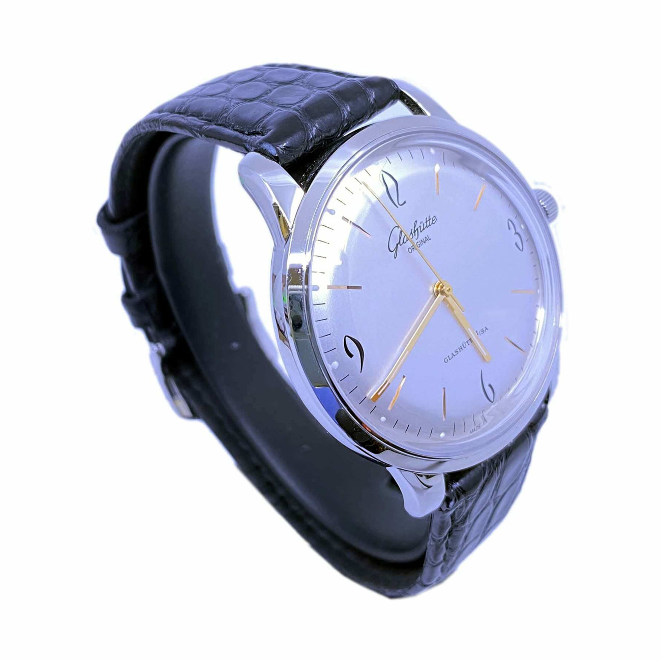 Glashütte Original Senator Sixties Stainless Steel Silver Dial 39-52-01-02-04