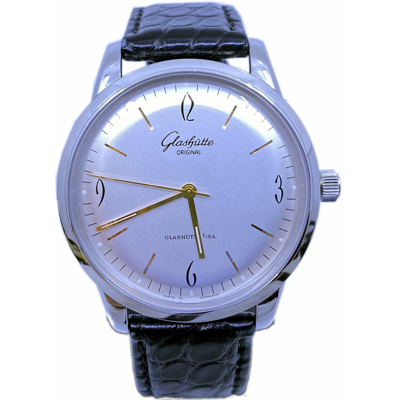Glashütte Original Senator Sixties Stainless Steel Silver Dial 39-52-01-02-04