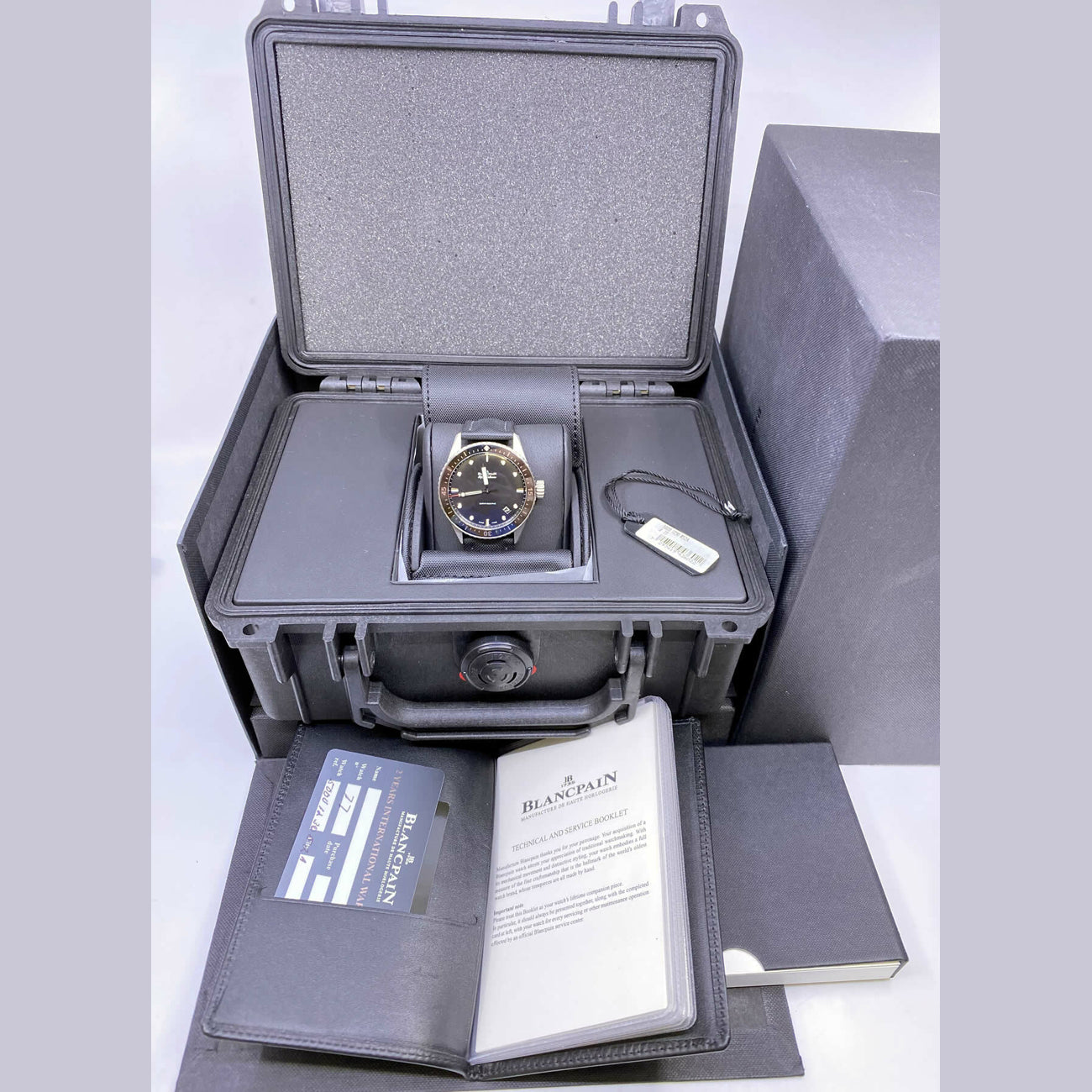 Blancpain Fifty Fathoms Bathyscaphe 5000 1230 B52A