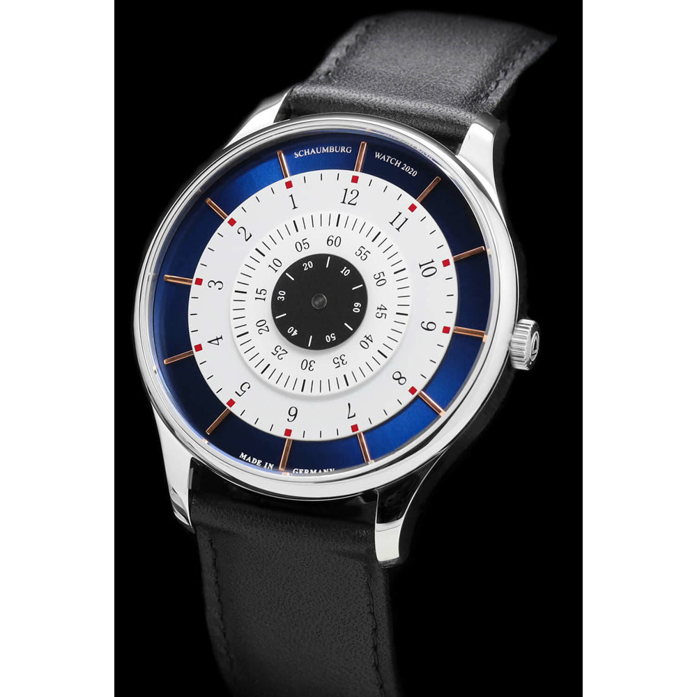 Schaumburg Watch Classoco Cocktail Blue Jacked