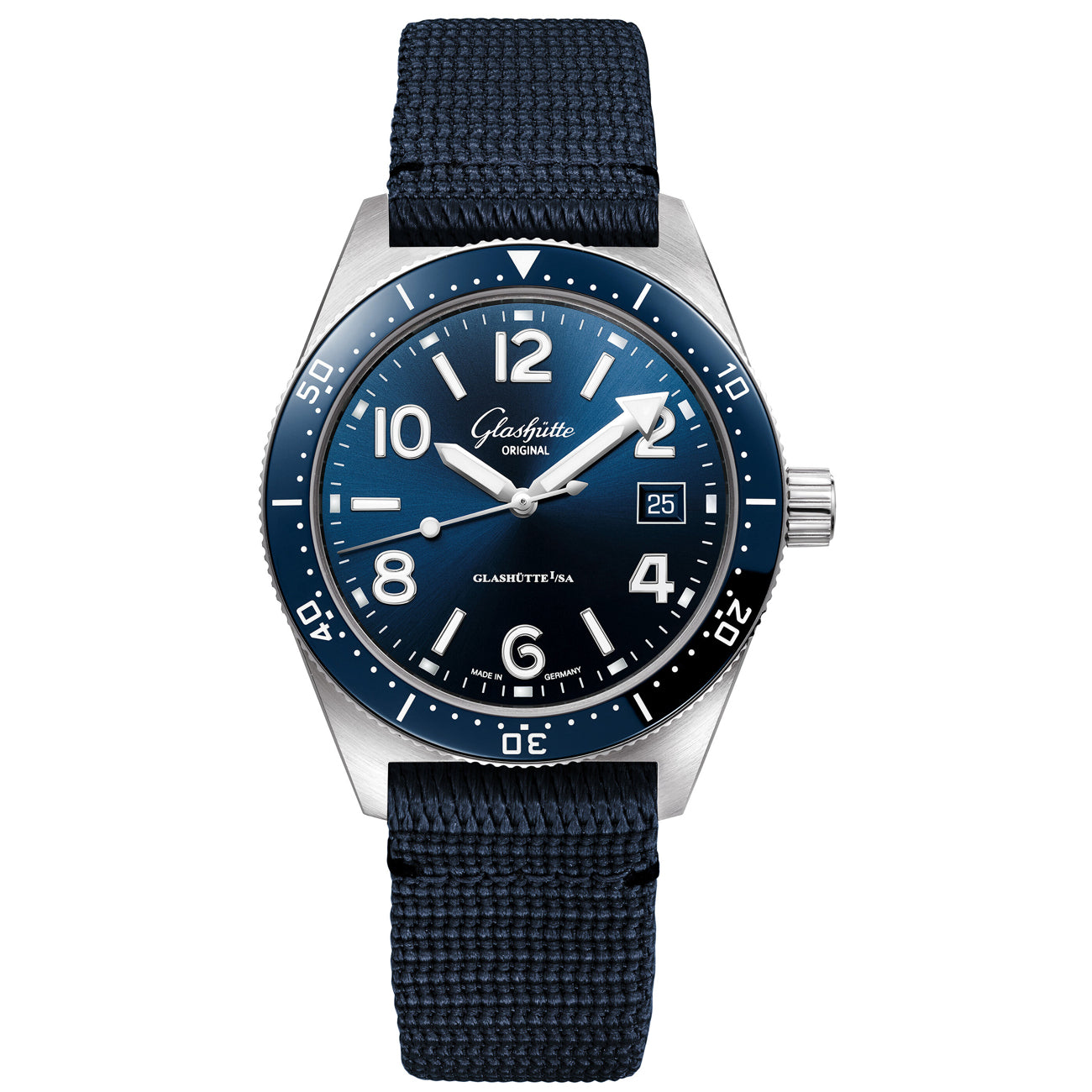 Glashütte Original SeaQ Blue Dial 39.5mm