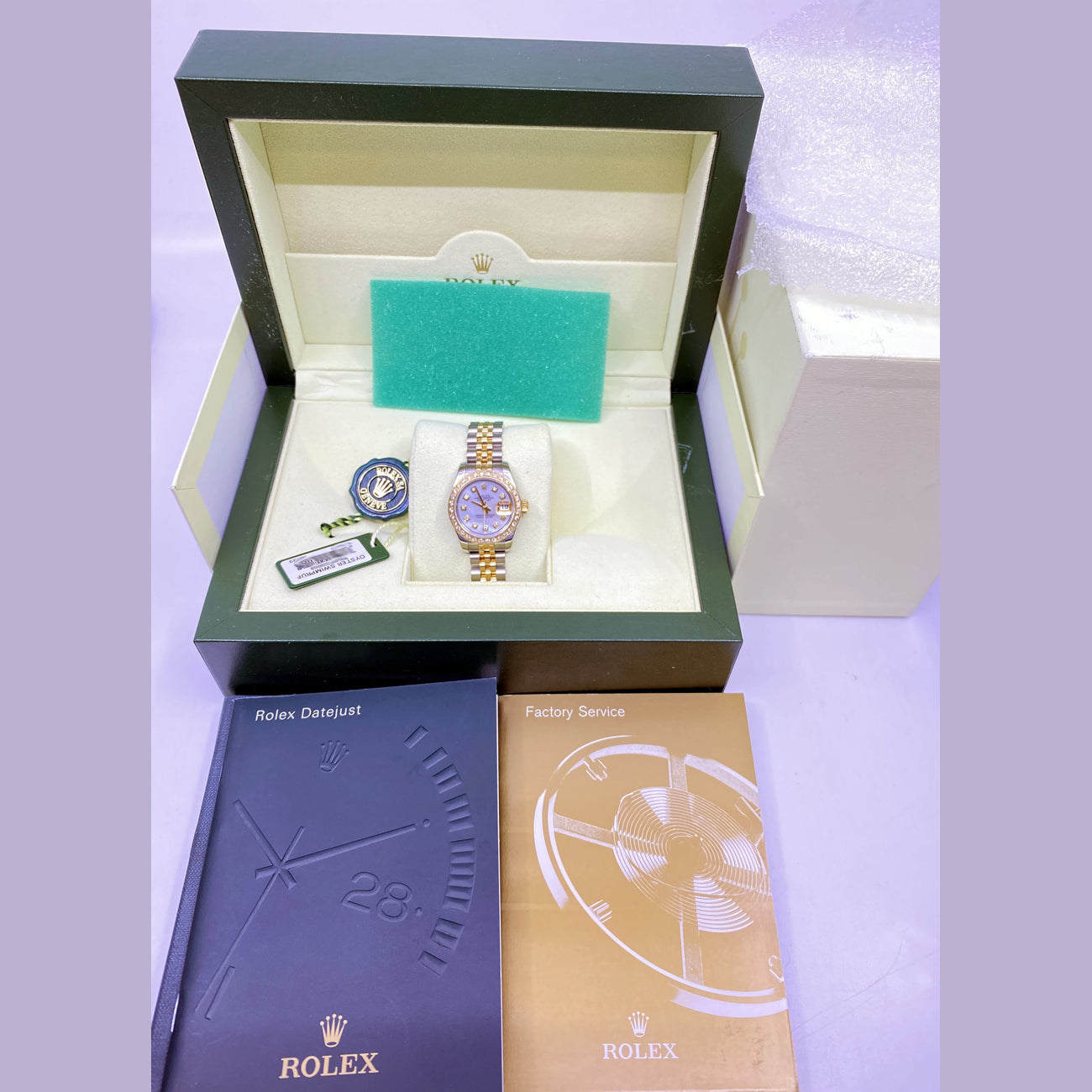 Rolex Datejust 179173 MOP Dial Diamonds Bezel and Indexes