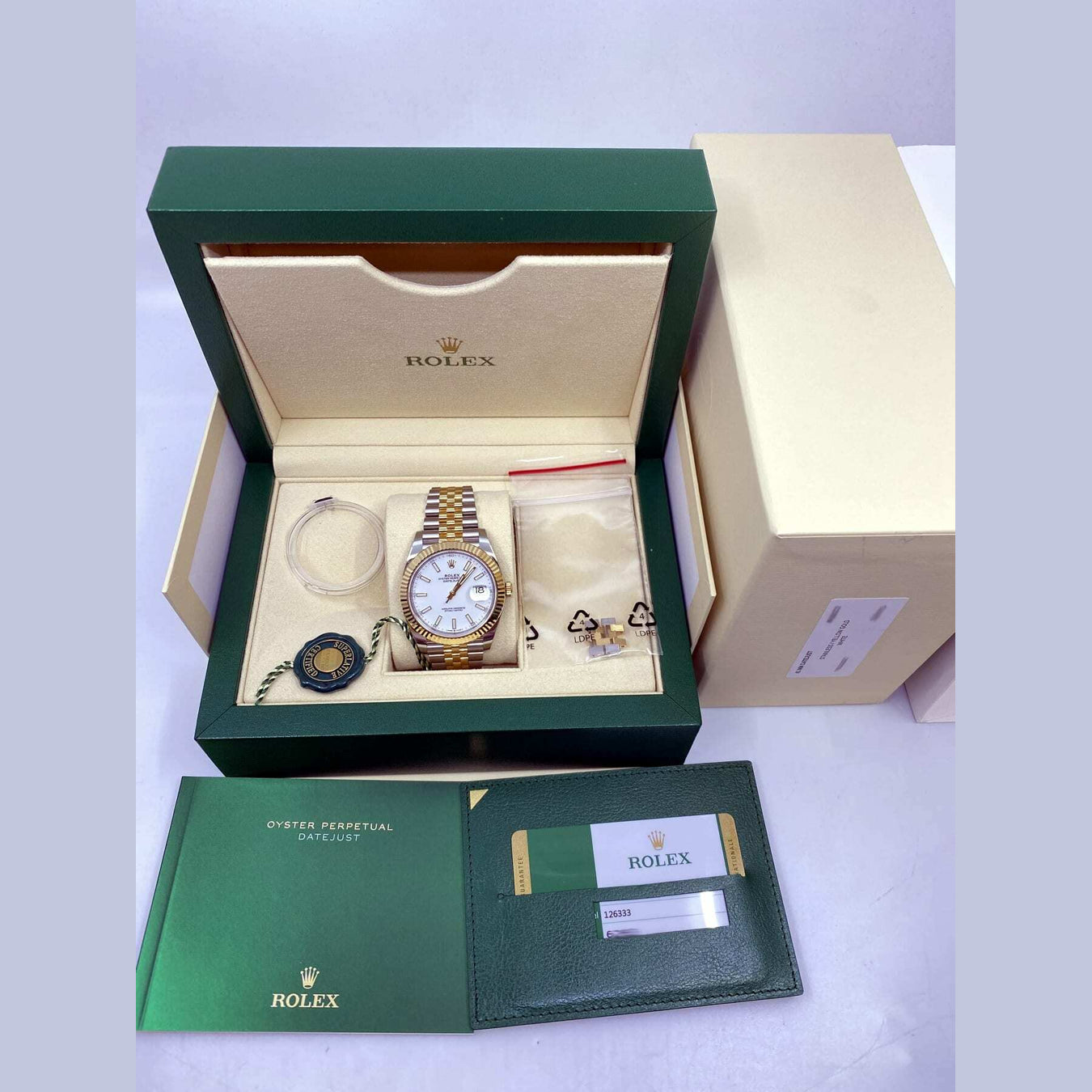 Rolex Datejust M126333 18k/SS