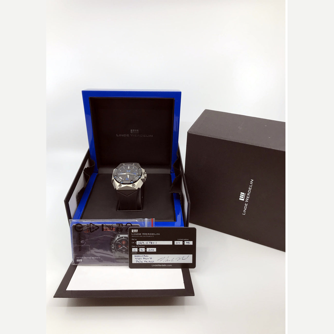 Linde Werdelin Octopus Blue OKT.II.TBY.1
