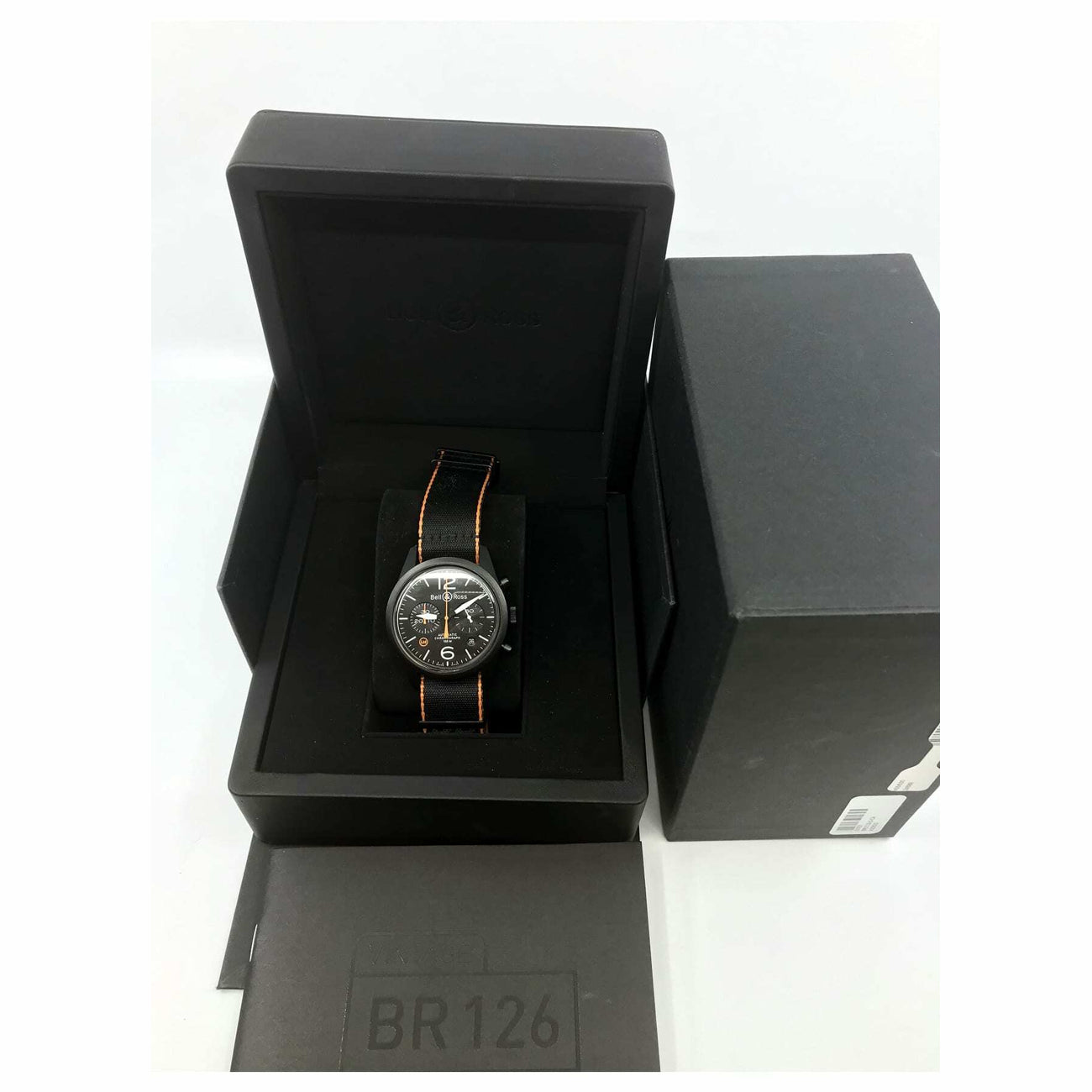 Bell & Ross BR 126 Carbon Orange BRV126-O-CA