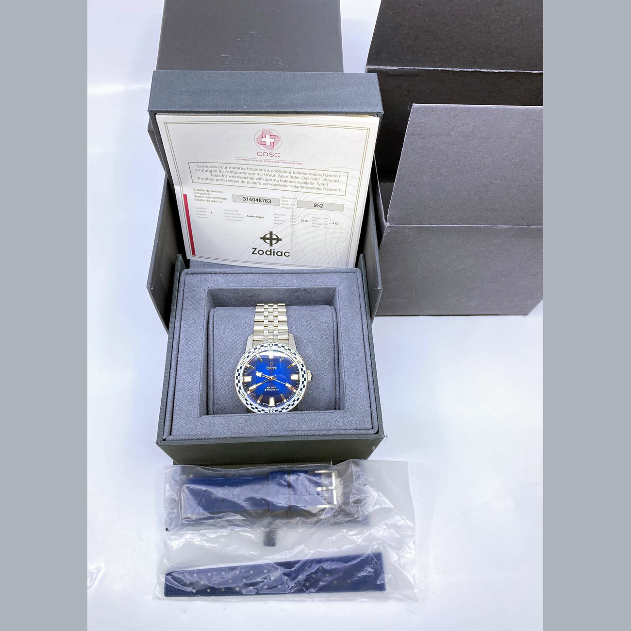 Zodiac Sea Wolf Topper Limited Edition "Rally" Blue ZO9273