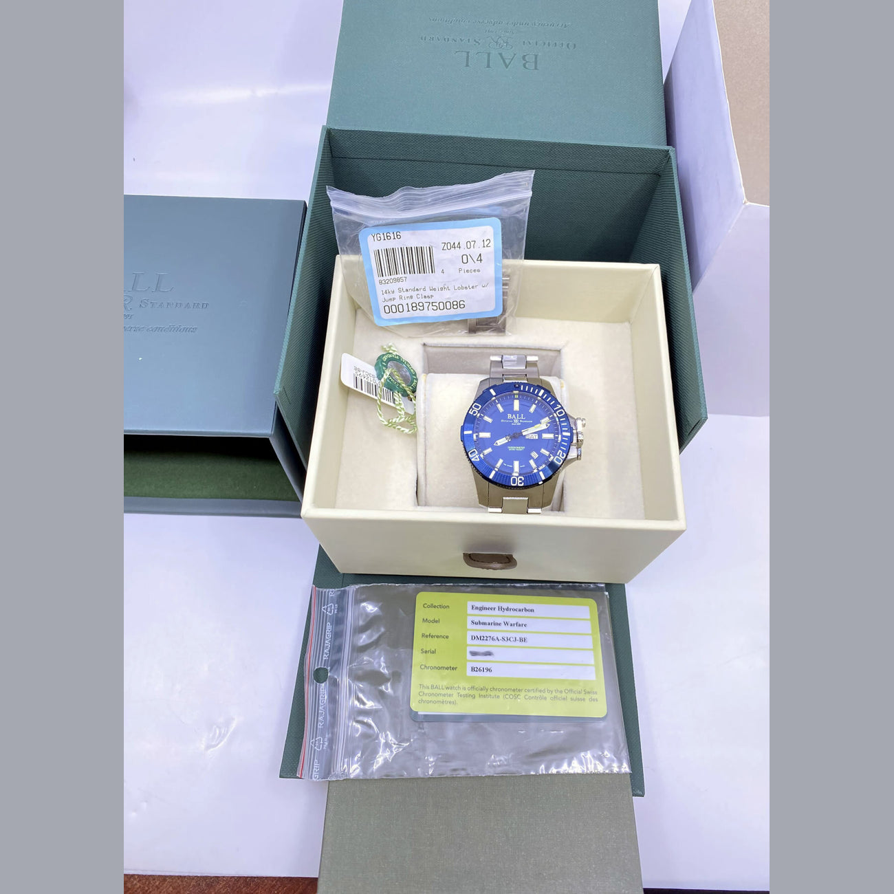 Ball Engineer Hydrocarbon Submarine Warfare DM2276A-S3CJ-BE