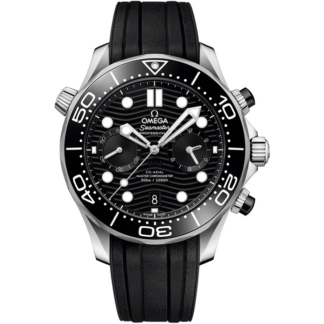 Omega Seamaster Diver 300M Chronograph Black Dial