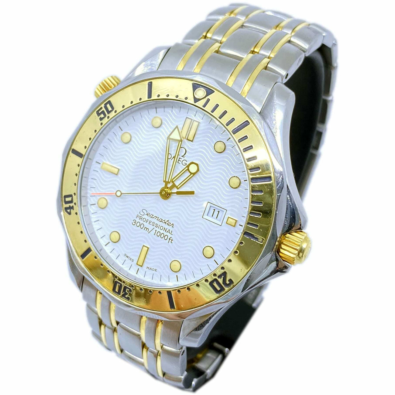Omega Seamaster Pro White 18K/Steel 2342.20