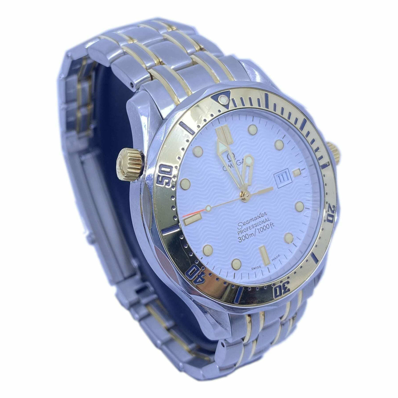 Omega Seamaster Pro White 18K/Steel 2342.20