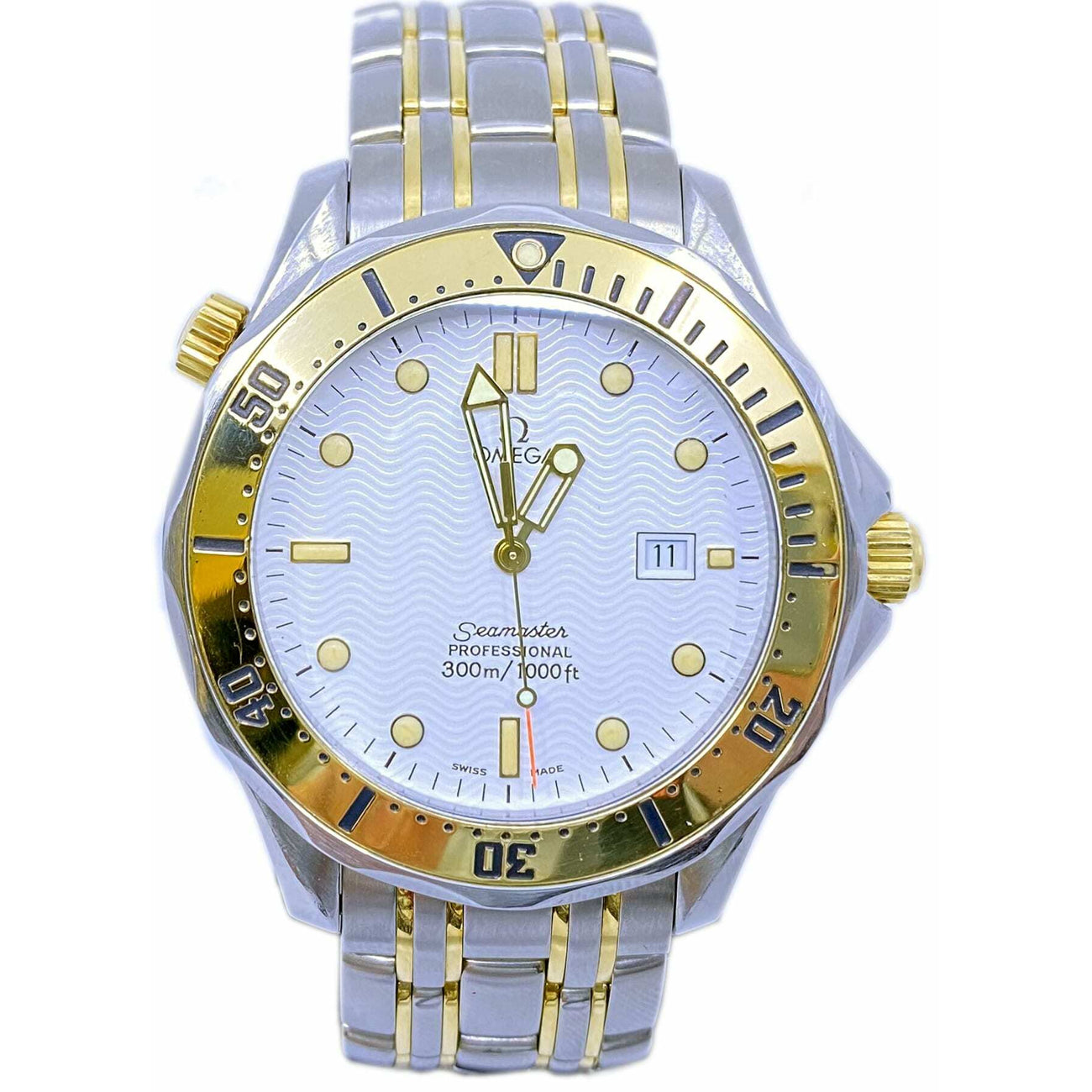 Omega Seamaster Pro White 18K/Steel 2342.20