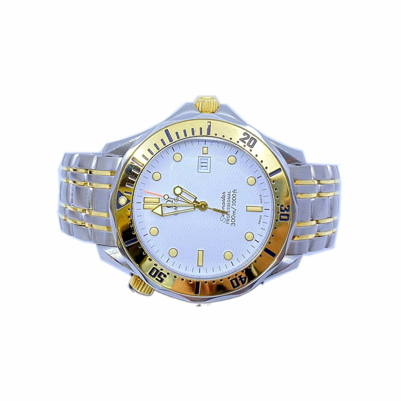 Omega Seamaster Pro White 18K/Steel 2342.20