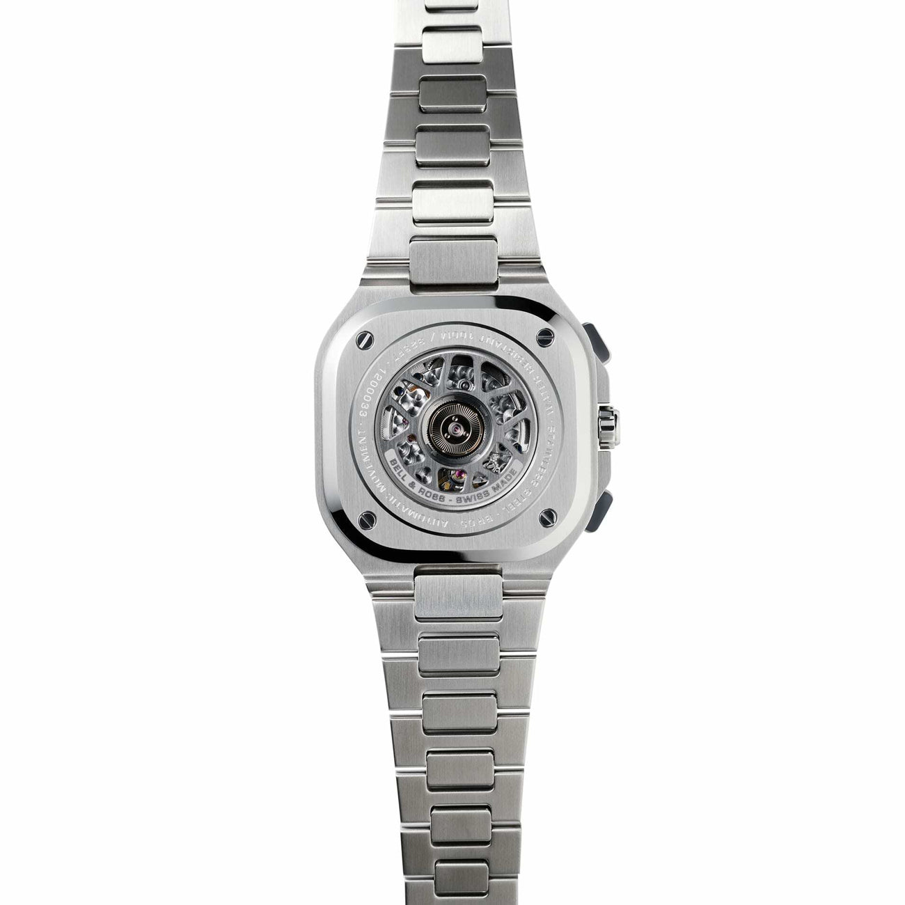 Bell & Ross BR 05 Chrono Black Steel on Bracelet