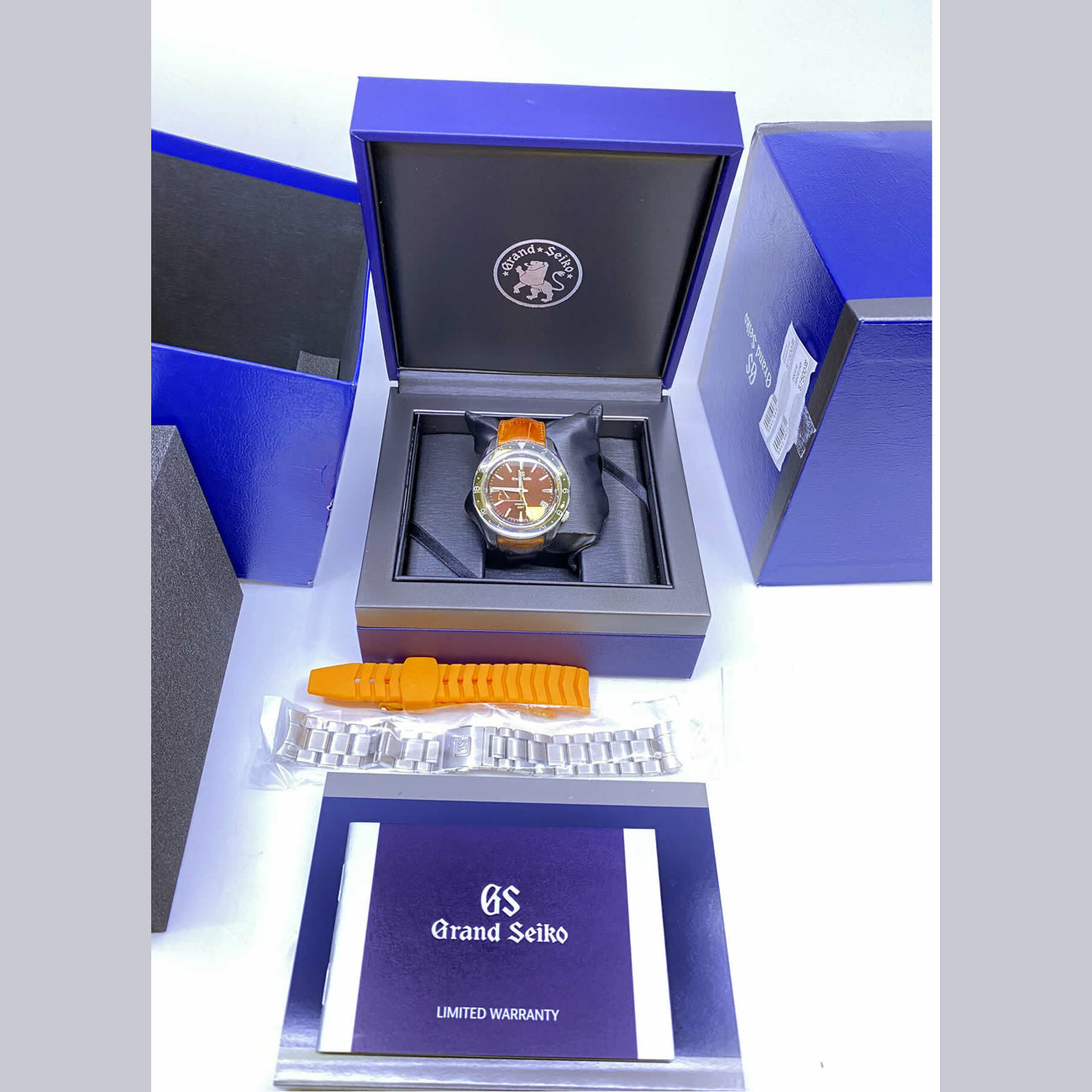 Grand Seiko Sport Spring Drive GMT Limited Edition SBGE245 Extremely Rare 600 Pieces