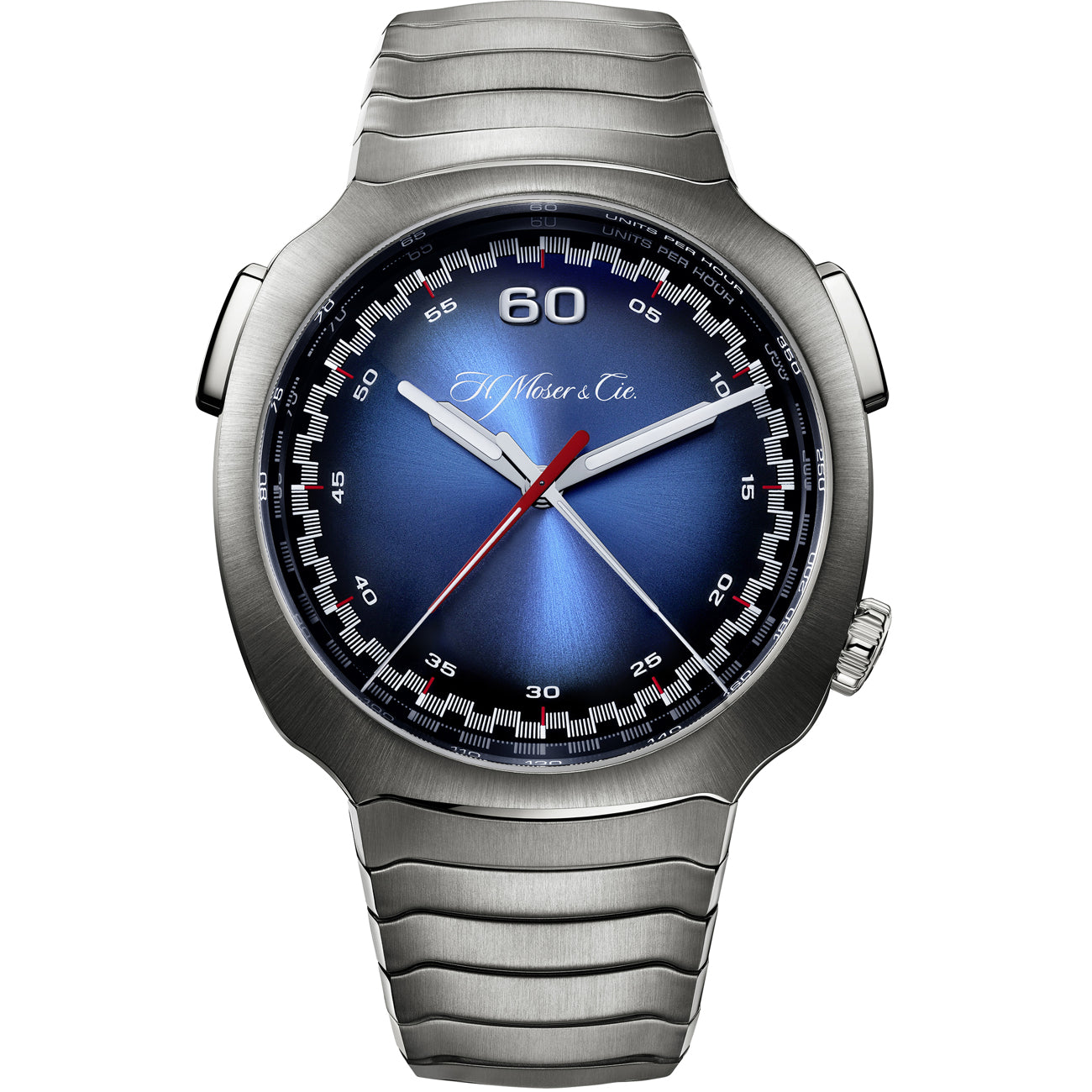 H. Moser & Cie. Streamliner Flyback Chronograph Blue Dial 6902-1201