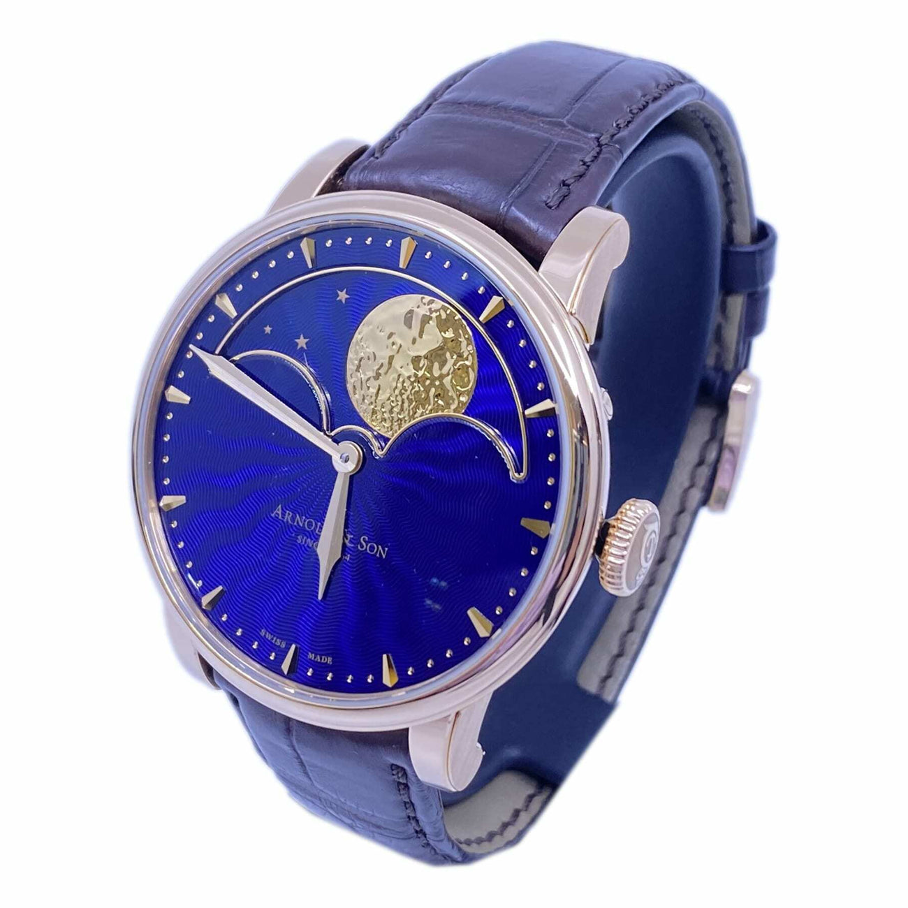 Arnold & Son HM Perpetual Moon 18-carat Red Gold 1GLAR.U01A.C123A