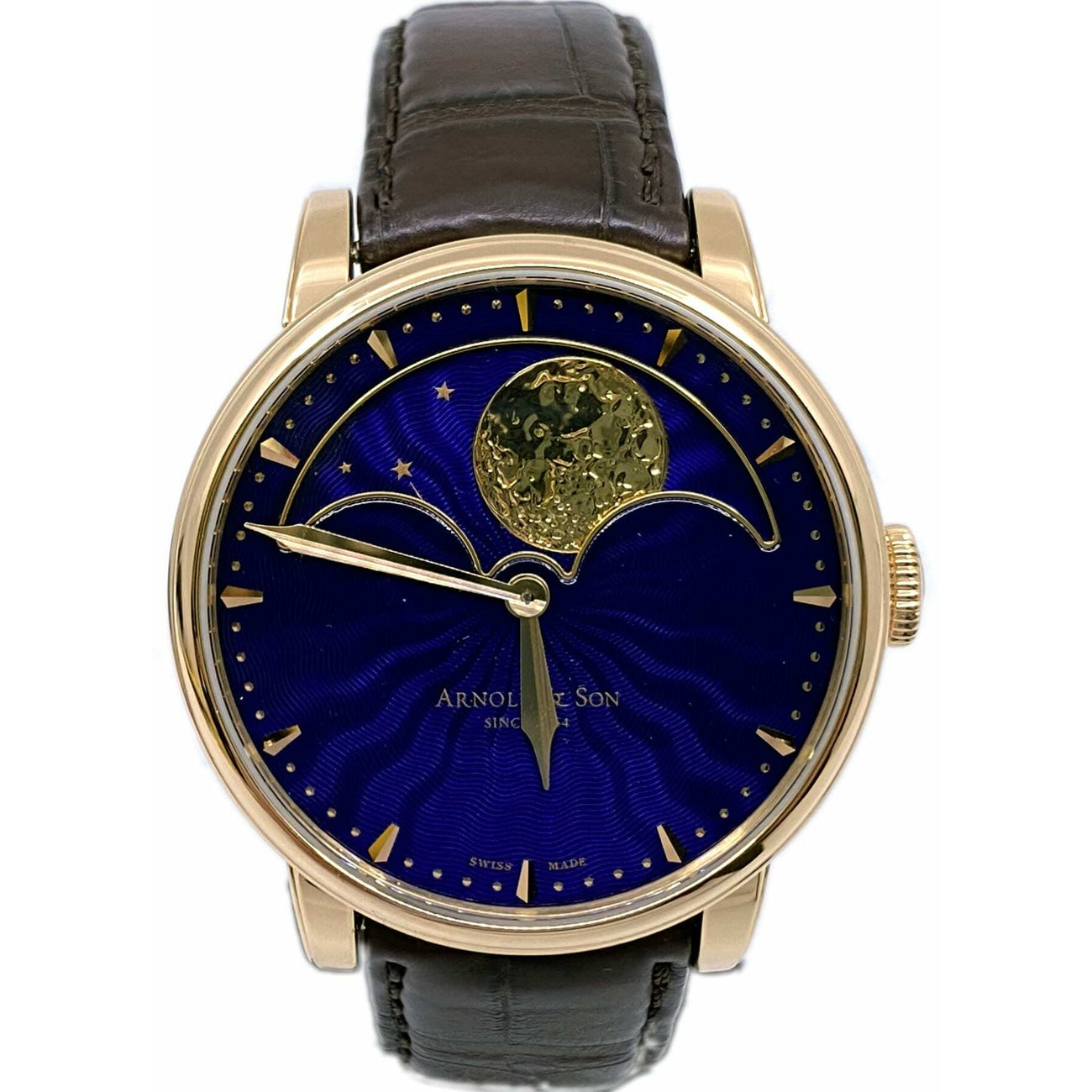 Arnold & Son HM Perpetual Moon 18-carat Red Gold 1GLAR.U01A.C123A