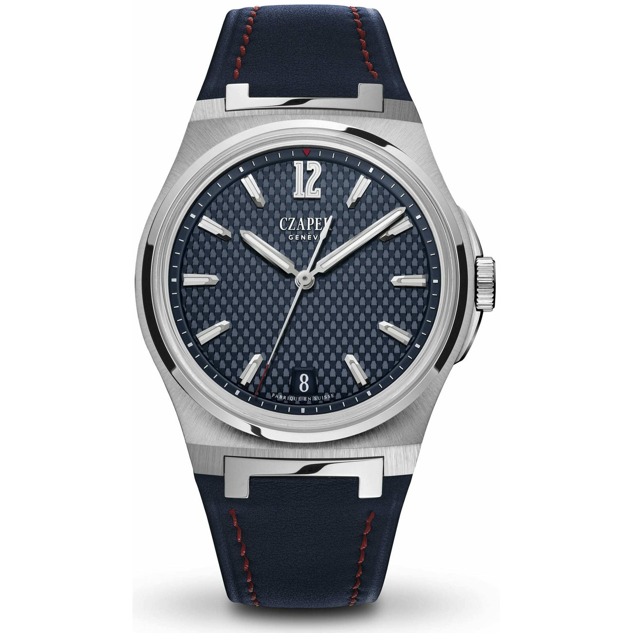 Czapek Passage De Drake Deep Blue on Leather Strap