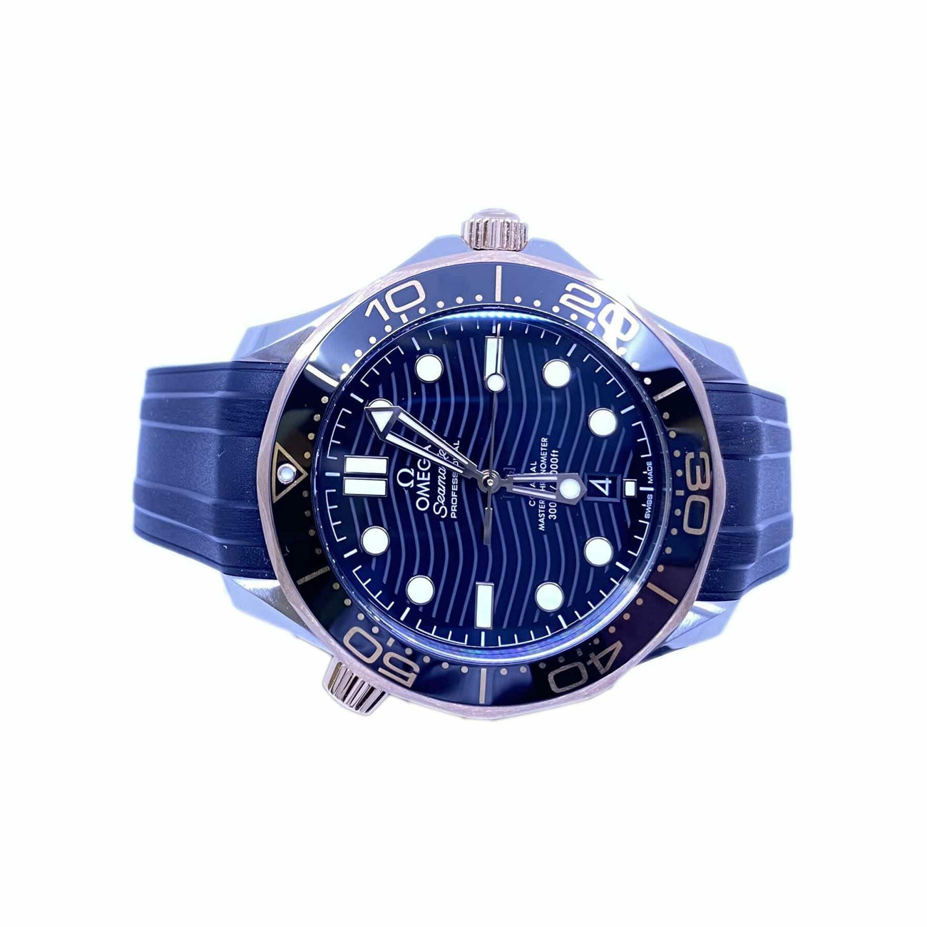 Omega Seamaster Diver 300M Co-Axial Master Chronometer Sedna Gold 210.22.42.20.01.002