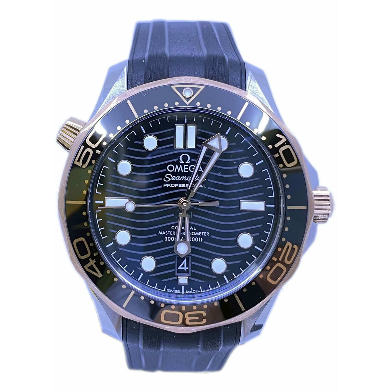 Omega Seamaster Diver 300M Co-Axial Master Chronometer Sedna Gold 210.22.42.20.01.002