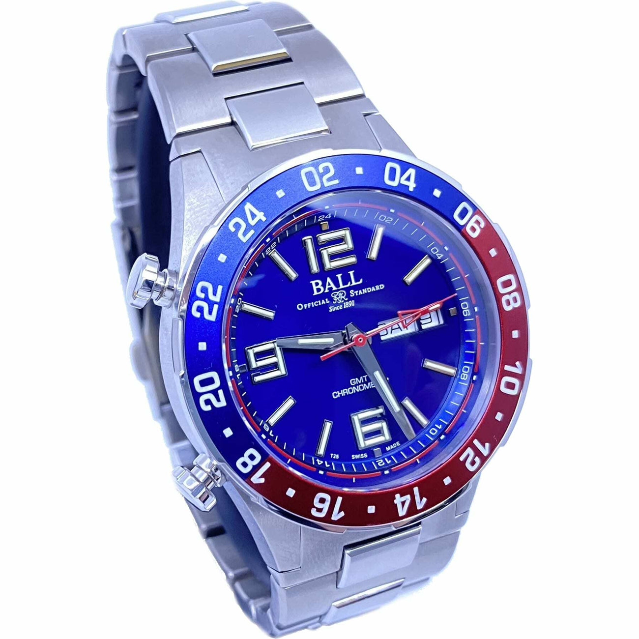Ball Roadmaster Marine GMT Blue Dial DG3030B-SCJ-BE