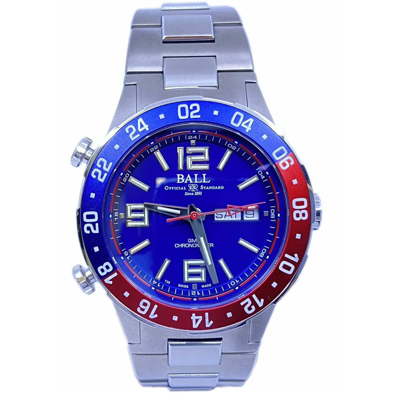 Ball Roadmaster Marine GMT Blue Dial DG3030B-SCJ-BE