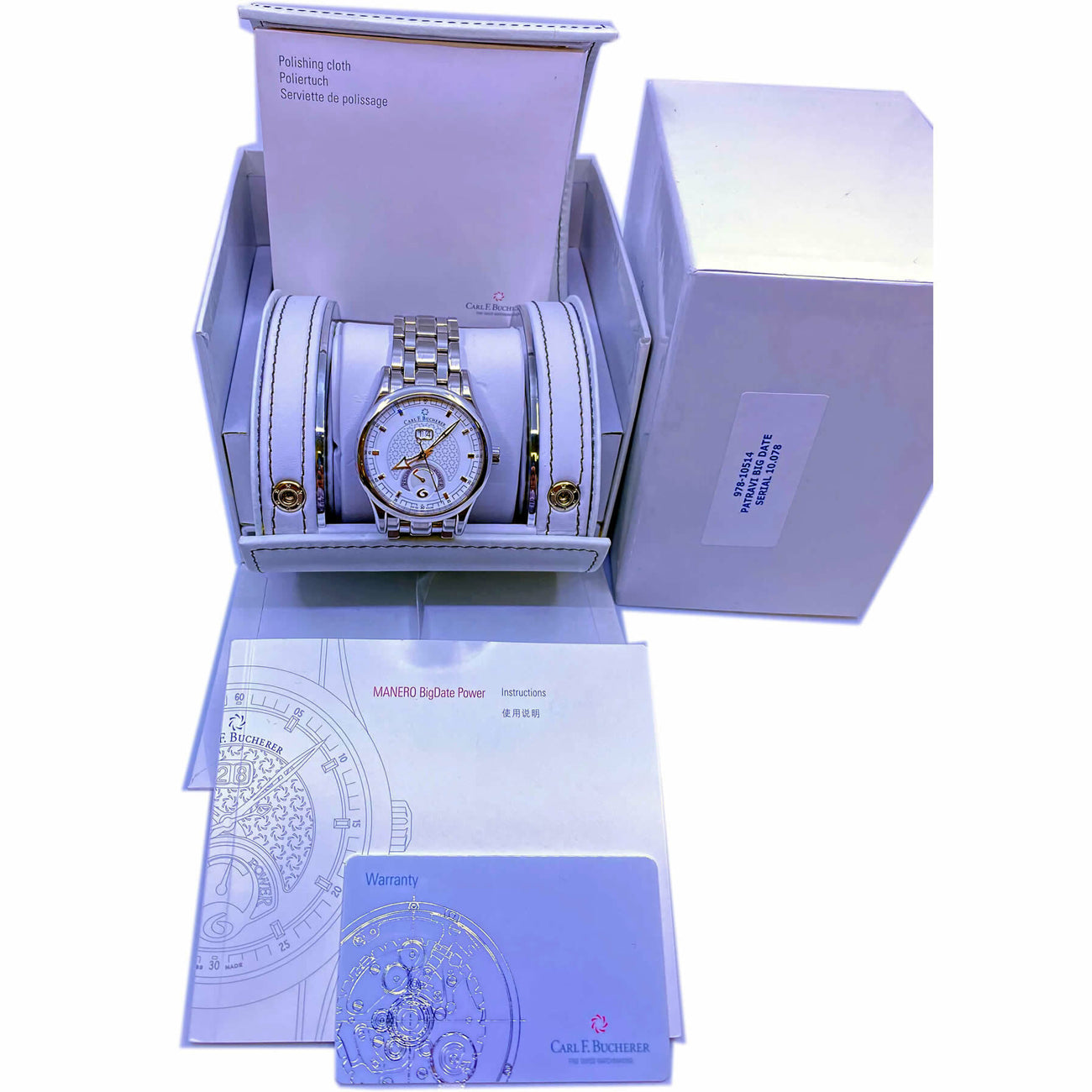 Carl F. Bucherer Manero Automatic Power Reserve Indicator 00.10905.08.26.21