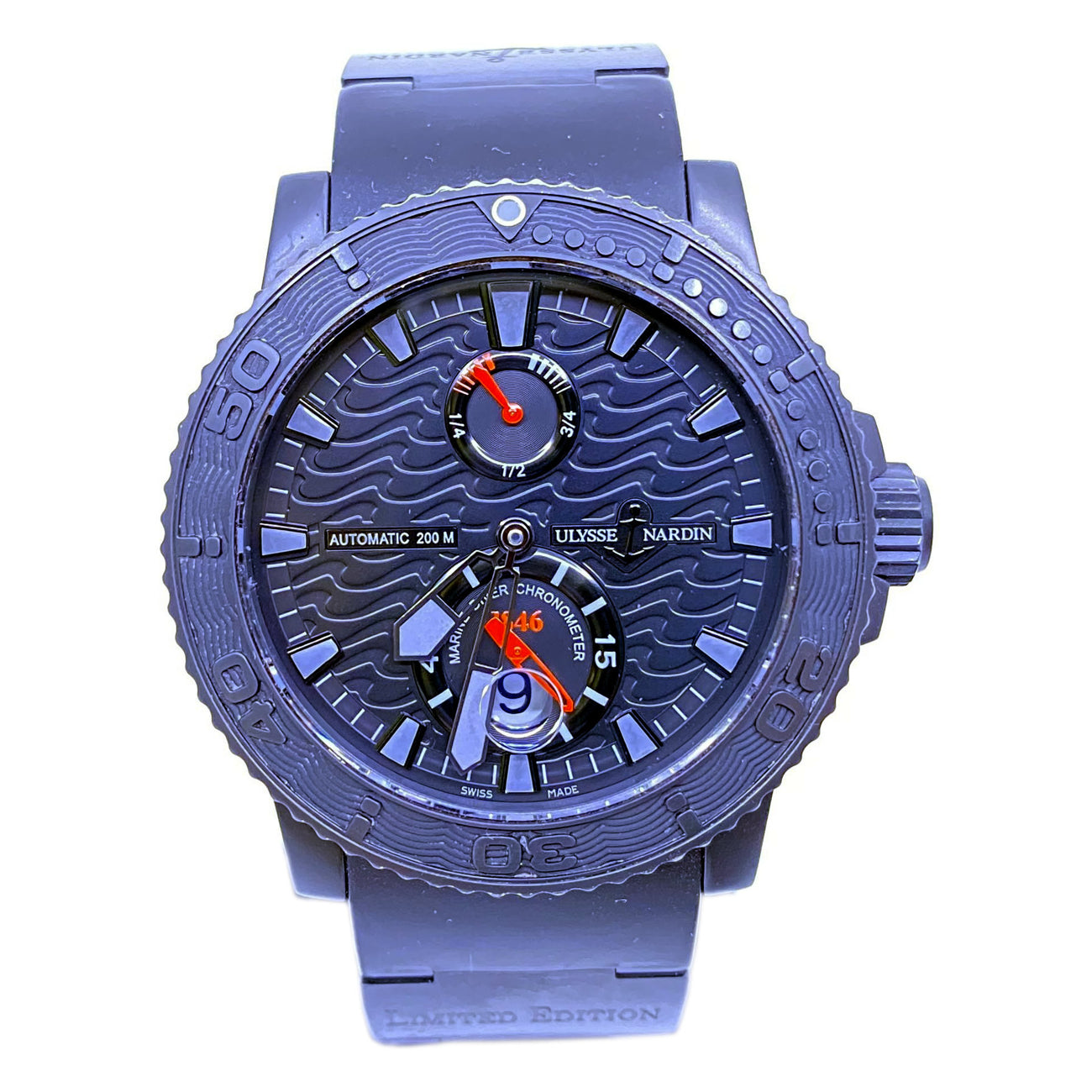 Ulysse Nardin Maxi Marine Diver Black Ocean Limited Edition 263-38LE