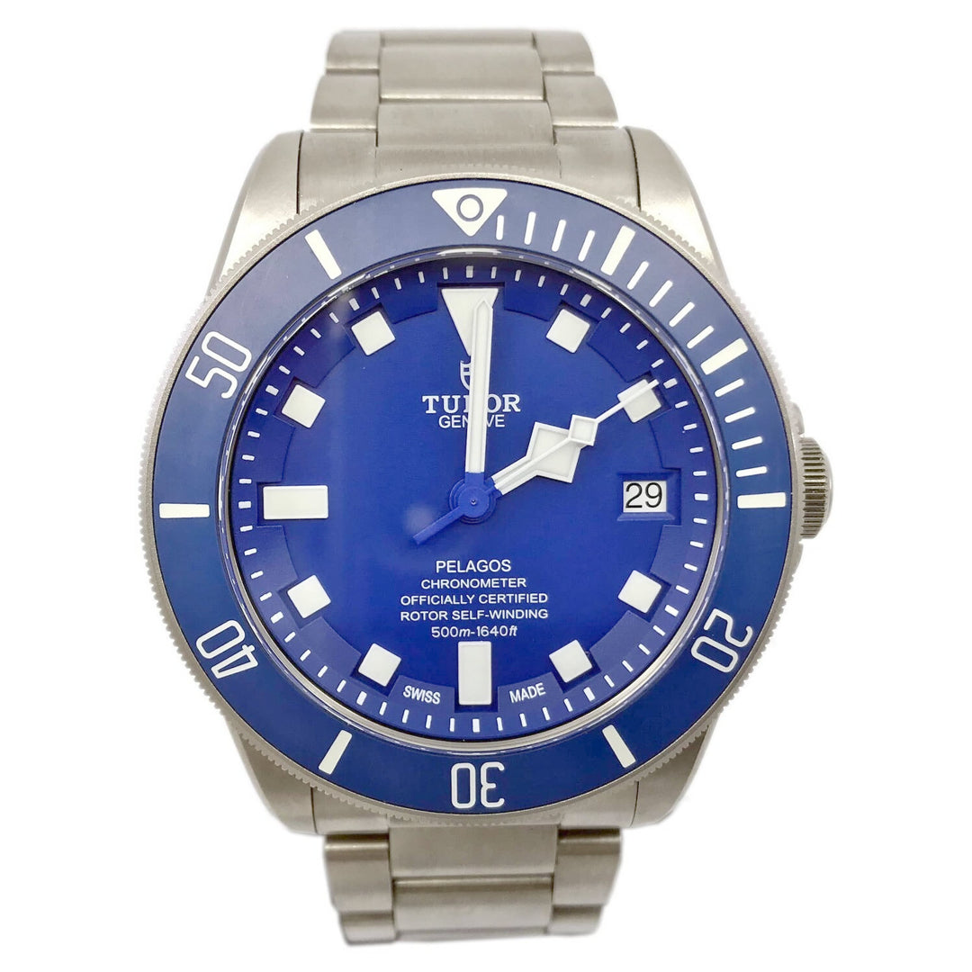 Tudor Pelagos Blue Dial on Bracelet 25600TB