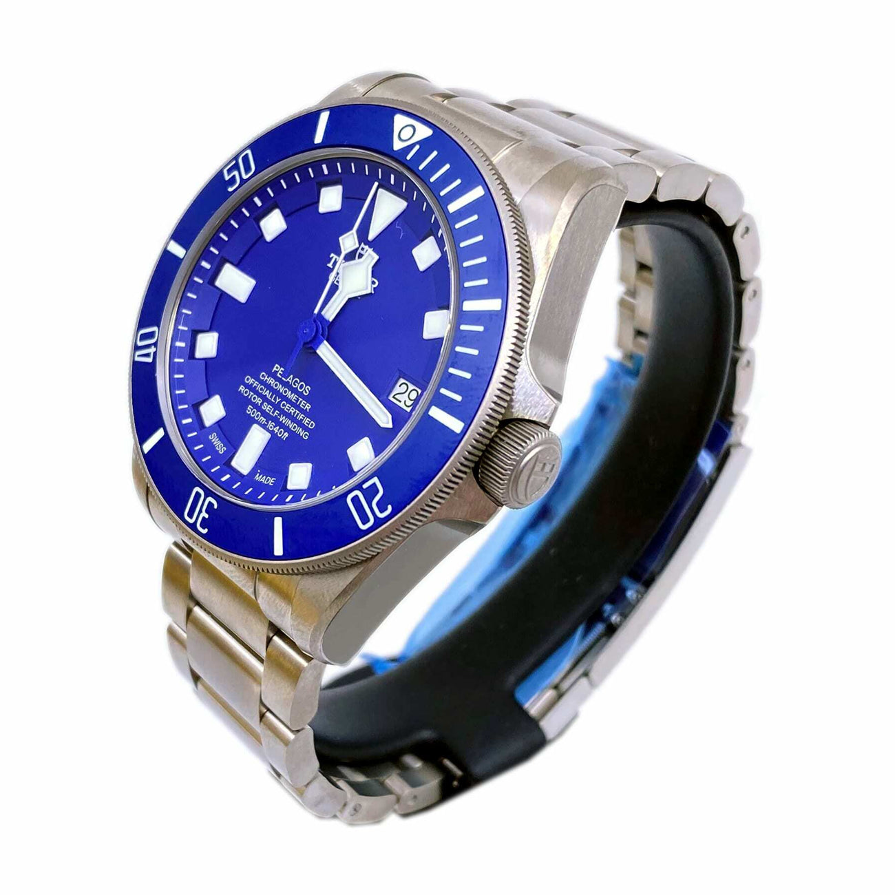Tudor Pelagos Blue Dial on Bracelet 25600TB