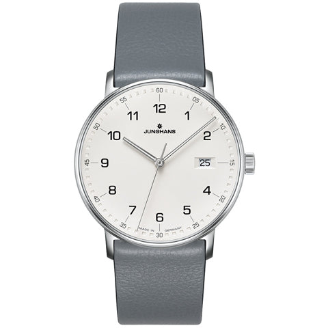 Junghans Form Quartz Matte White Dial 041/4885.00