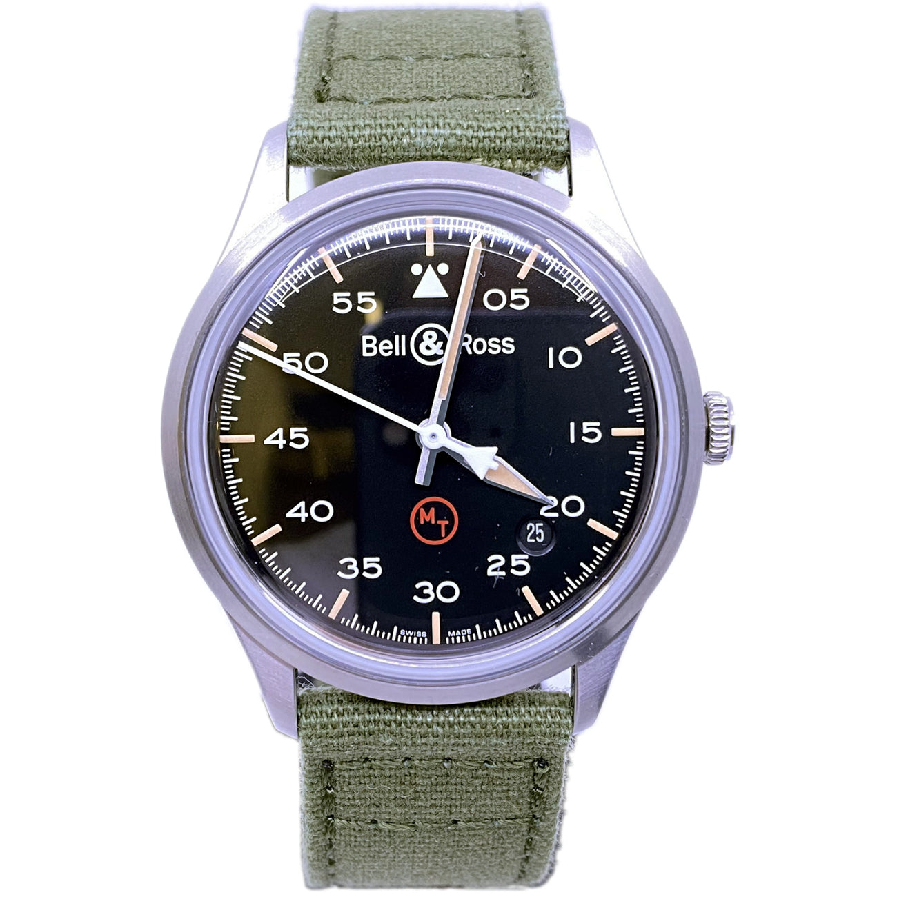 Bell & Ross BR V1-92 Military BRV192-MIL-ST/SCA