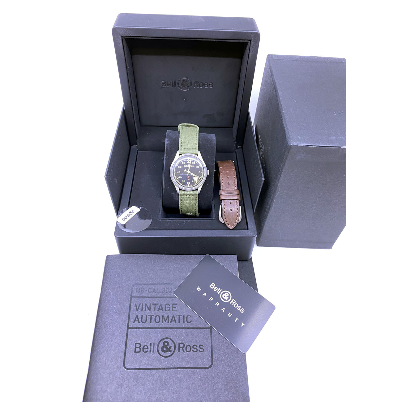 Bell & Ross BR V1-92 Military BRV192-MIL-ST/SCA
