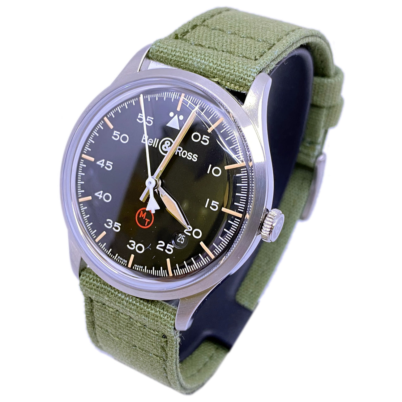 Bell & Ross BR V1-92 Military BRV192-MIL-ST/SCA