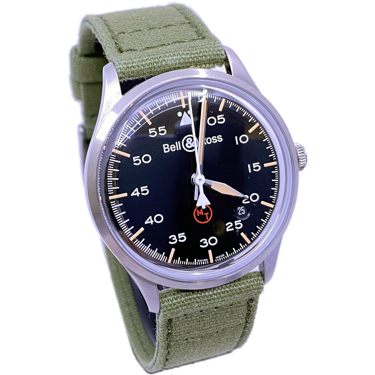 Bell & Ross BR V1-92 Military BRV192-MIL-ST/SCA
