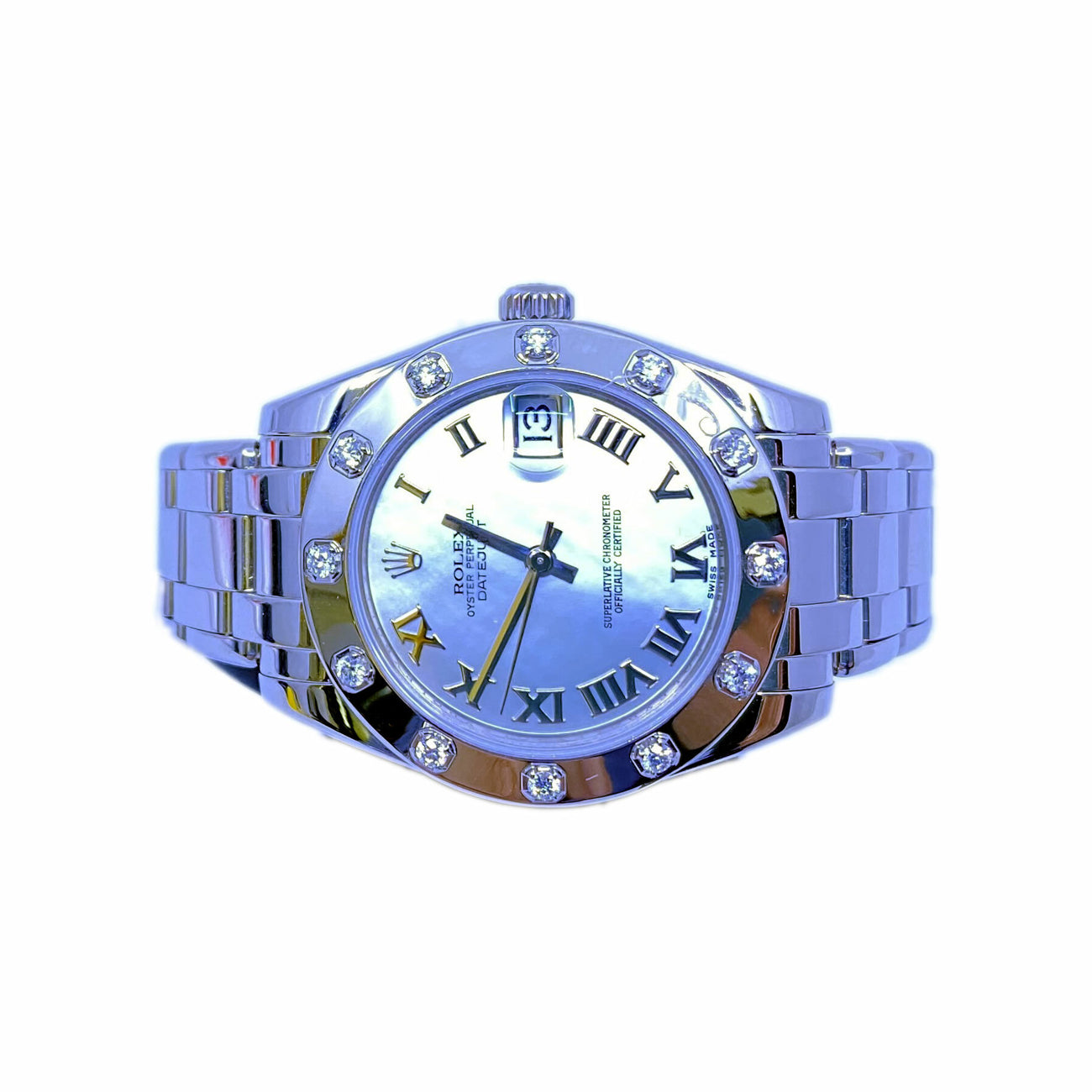 Rolex Pearlmaster18k White Gold 81319