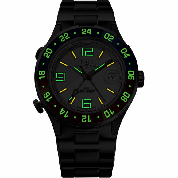 Ball Roadmaster Pilot GMT 40mm DG3038A-S2C-WH