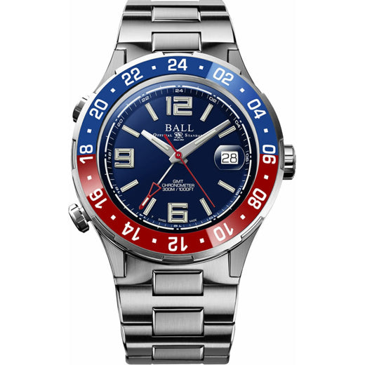 Ball Roadmaster Pilot GMT 40mm DG3038A-S2C-BE
