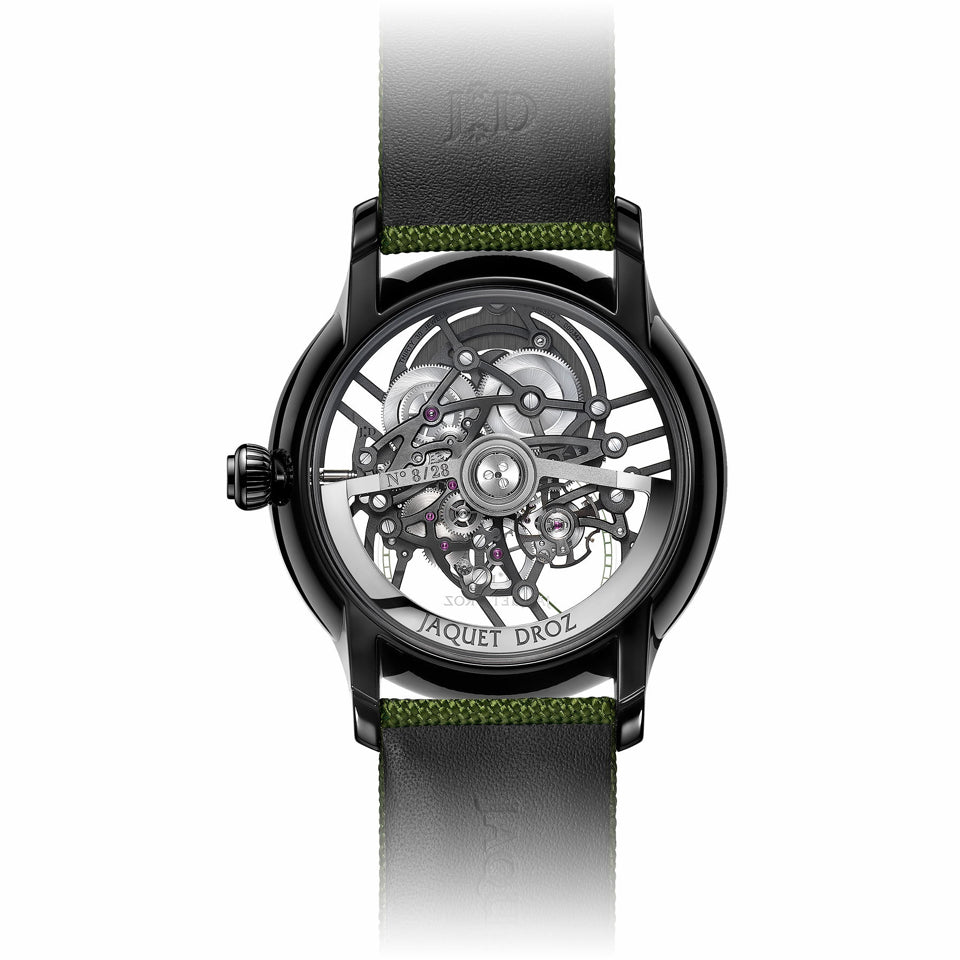 Jaquet Droz Skelet-One Plasma Ceramic Green